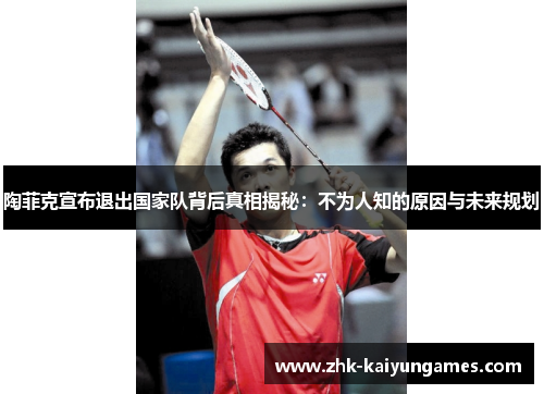 陶菲克宣布退出国家队背后真相揭秘:不为人知的原因与未来规划 陶菲克宣布退出国家队背后真相揭秘:不为人知的原因与未来规划