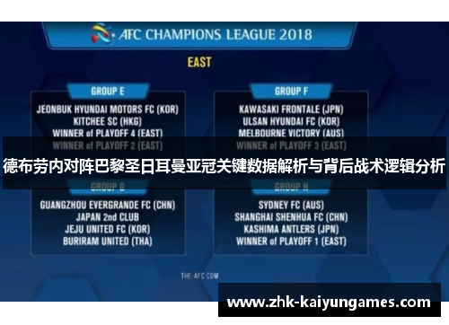 德布劳内对阵巴黎圣日耳曼亚冠关键数据解析与背后战术逻辑分析